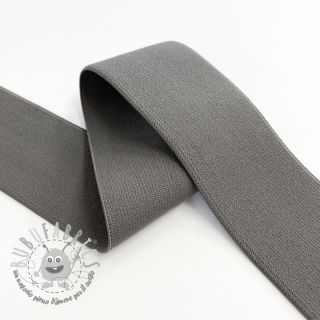 Elastico liscio 4 cm dark taupe