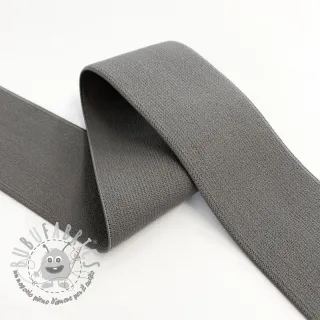 Elastico liscio 4 cm dark taupe
