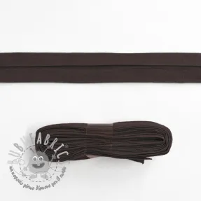 Nastro per bordatura in cotone - 3 m dark mocha