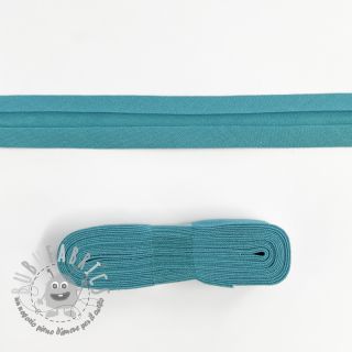 Nastro per bordatura in cotone - 3 m ocean blue