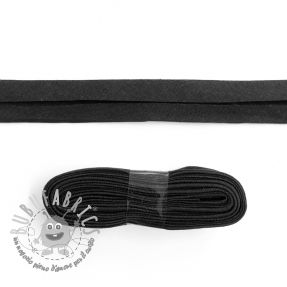 Nastro per bordatura in cotone - 3 m black