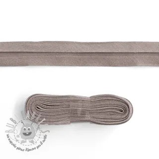 Nastro per bordatura in cotone - 3 m taupe