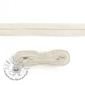 Nastro per bordatura in cotone - 3 m off white