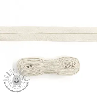 Nastro per bordatura in cotone - 3 m off white