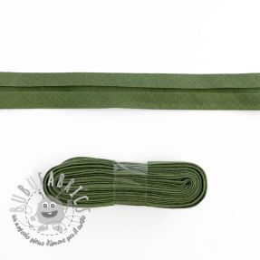 Nastro per bordatura in cotone - 3 m olive green