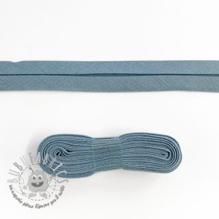 Nastro per bordatura in cotone - 3 m steel blue