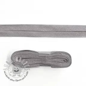 Nastro per bordatura in cotone - 3 m light grey