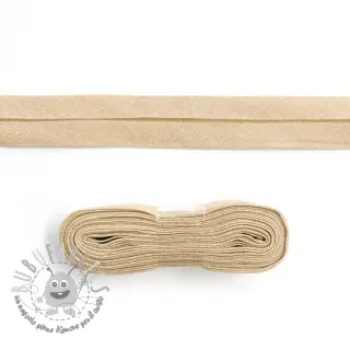 Nastro per bordatura in cotone - 3 m light sand