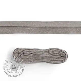 Nastro per bordatura in cotone - 3 m grey
