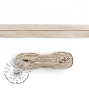Nastro per bordatura in cotone - 3 m pebble