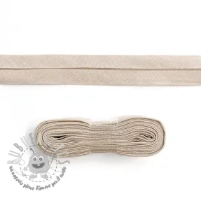 Nastro per bordatura in cotone - 3 m pebble
