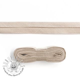 Nastro per bordatura in cotone - 3 m pebble