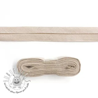 Nastro per bordatura in cotone - 3 m pebble
