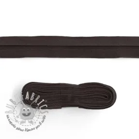 Nastro per bordatura in cotone - 3 m dark choco