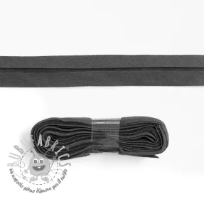 Nastro per bordatura in cotone - 3 m anthracite