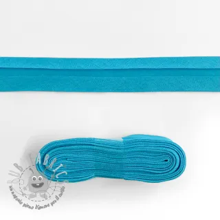 Nastro per bordatura in cotone - 3 m aqua