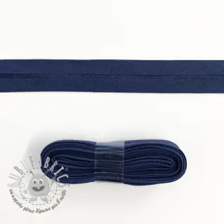 Nastro per bordatura in cotone - 3 m dark blue