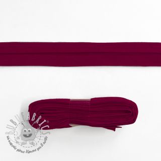 Nastro per bordatura in cotone - 3 m bordeaux