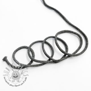 Cordino di cotone 3 mm dark grey