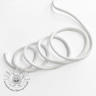 Cordino di cotone 3 mm white