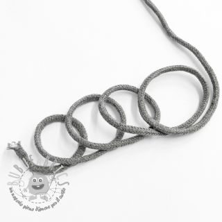 Cordino di cotone 3 mm middle grey