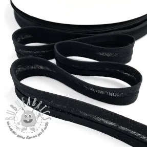 Nastro per bordatura in doppia garza black
