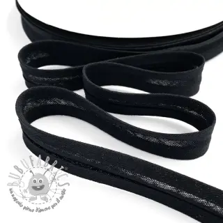 Nastro per bordatura in doppia garza black