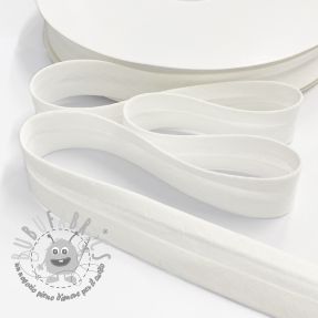 Nastro per bordatura in doppia garza off white