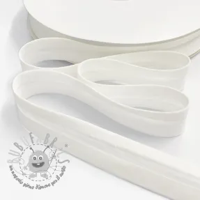 Nastro per bordatura in doppia garza off white