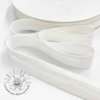 Nastro per bordatura in doppia garza off white