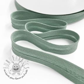 Nastro per bordatura in doppia garza old green