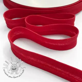 Nastro per bordatura in doppia garza red