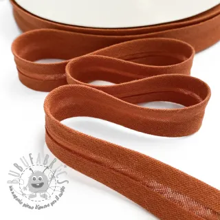 Nastro per bordatura in doppia garza brick