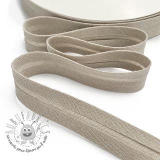 Nastro per bordatura in doppia garza pebble