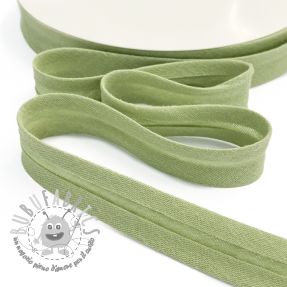 Nastro per bordatura in doppia garza light green