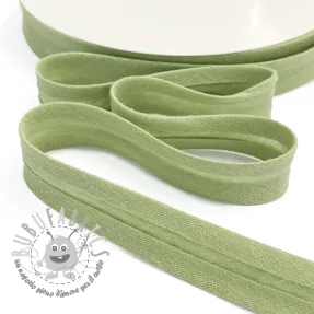 Nastro per bordatura in doppia garza light green