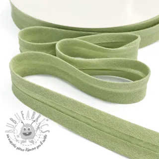 Nastro per bordatura in doppia garza light green