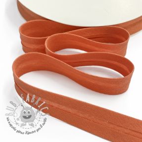 Nastro per bordatura in doppia garza apricot