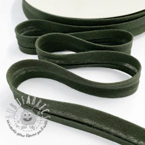 Nastro per bordatura in doppia garza bottle green