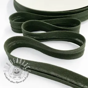 Nastro per bordatura in doppia garza bottle green