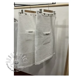 Cotone a nido d'ape white