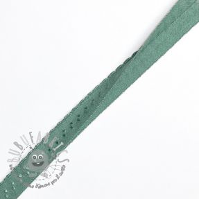 Elastico per bordatura 12 mm LUXURY dark old green