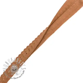 Elastico per bordatura 12 mm LUXURY rust