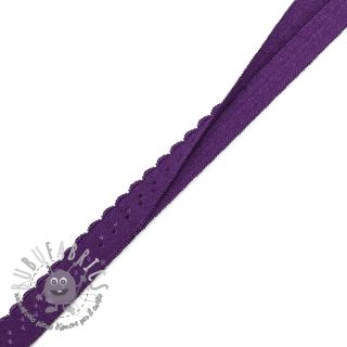 Elastico per bordatura 12 mm LUXURY purple