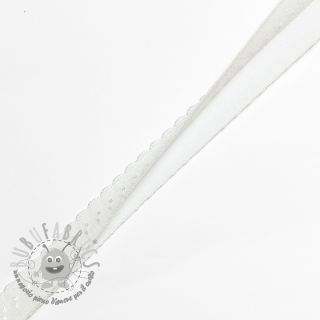 Elastico per bordatura 12 mm LUXURY off white