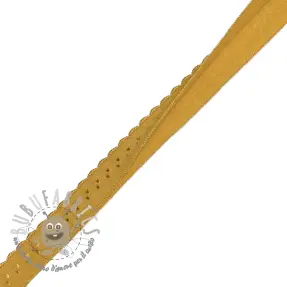 Elastico per bordatura 12 mm LUXURY ochre