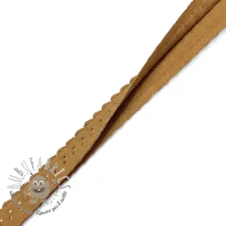 Elastico per bordatura 12 mm LUXURY cognac