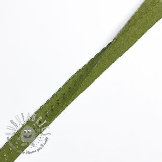 Elastico per bordatura 12 mm LUXURY army