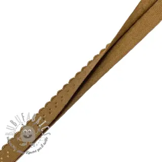 Elastico per bordatura 12 mm LUXURY brown