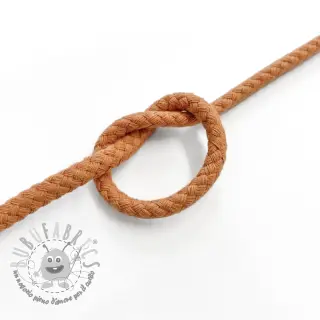Cordino di cotone 5 mm caramel